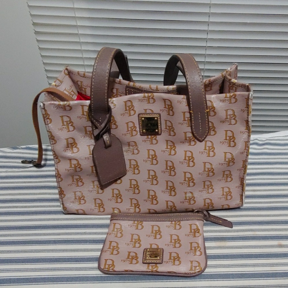 Dooney and Burke bag and change purse